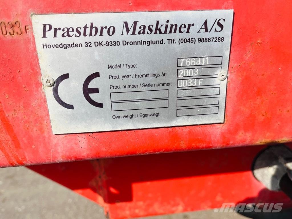 Præstbro T 663 Tipper trucks