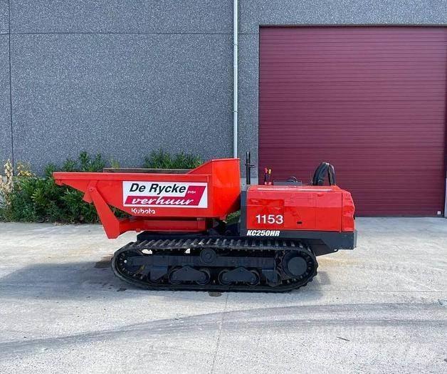 Kubota KC250HR Tracked dumpers