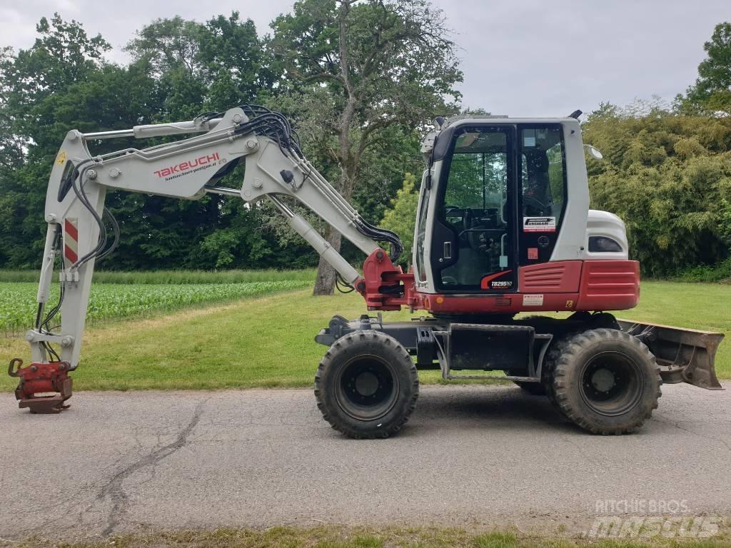Takeuchi TB295W Wheeled excavators