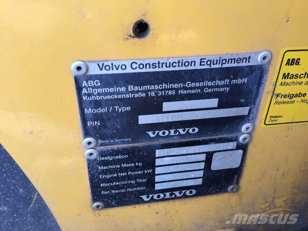 Volvo DD 25 Twin drum rollers