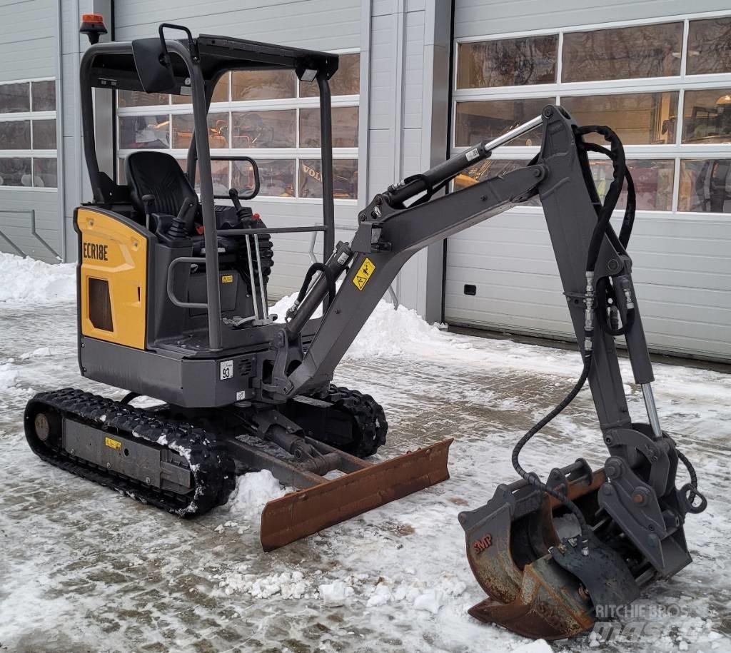 Volvo ECR18E Mini excavators < 7t (Mini diggers)