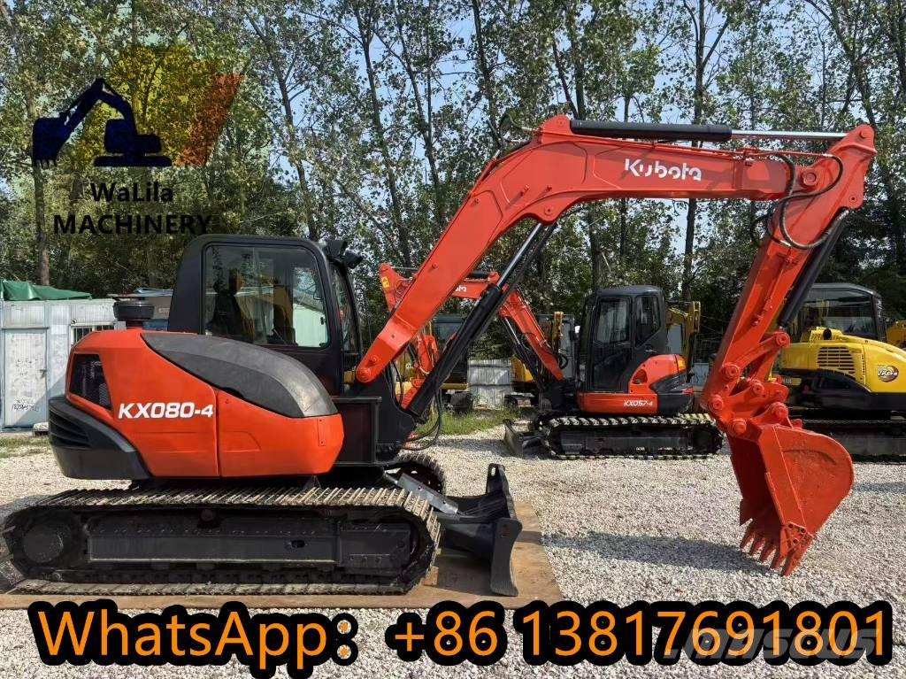 Kubota KX 080-4 Mini excavators < 7t (Mini diggers)