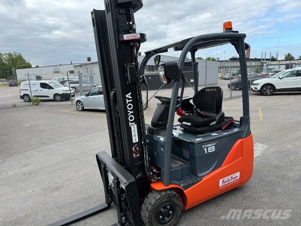 Toyota 8FBEK18T Electric forklift trucks