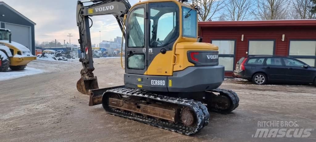 Volvo ECR 88 D Mini excavators  7t - 12t