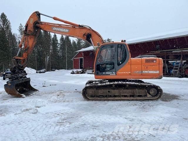 Doosan DX 180 LC Crawler excavators