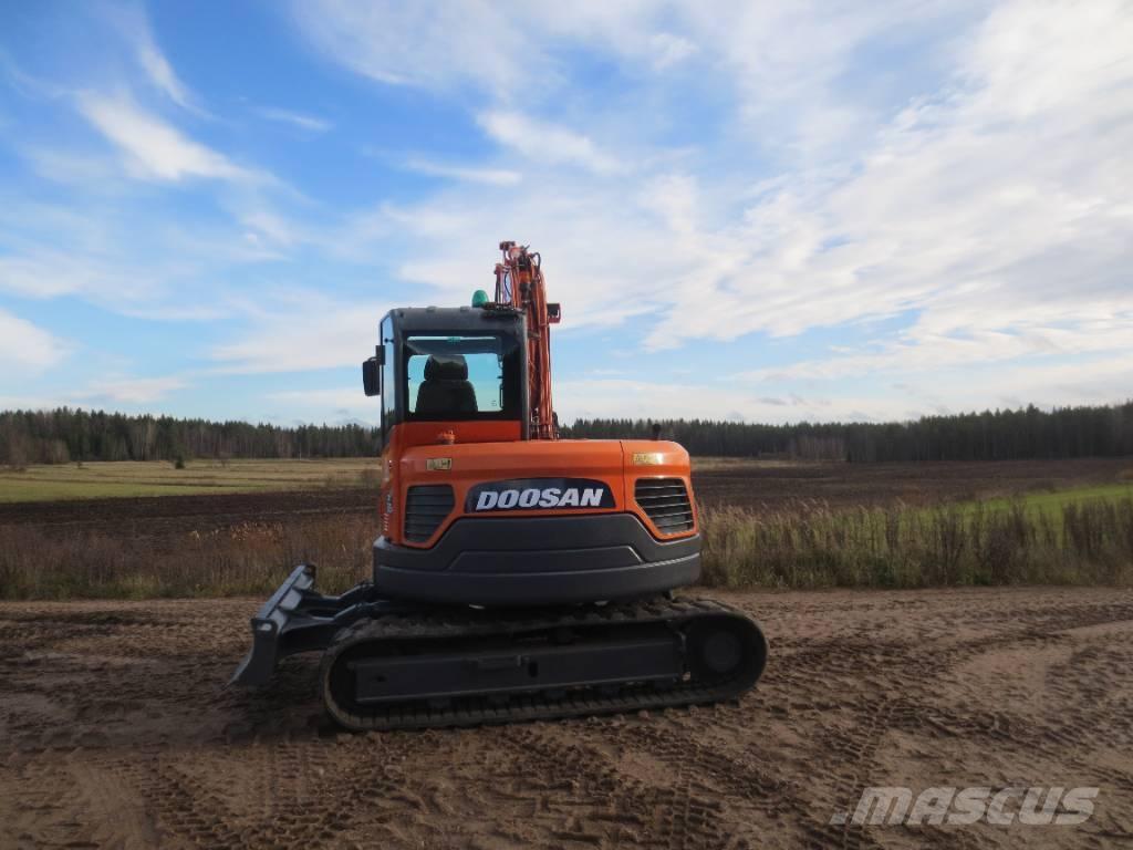 Doosan DX 85 R Mini excavators  7t - 12t