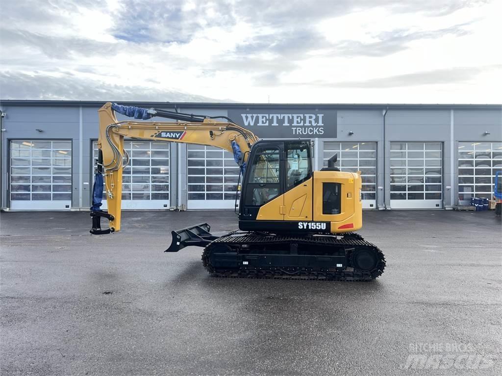 Sany SY155U Crawler excavators