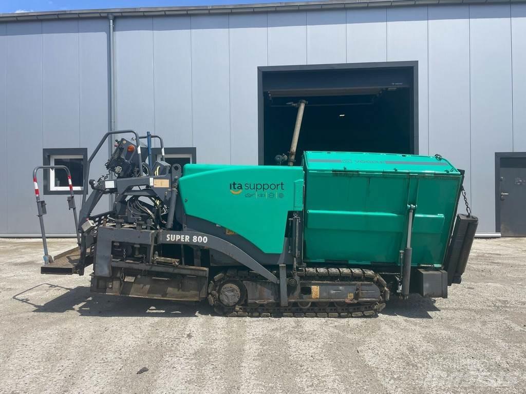 Vögele Super 800 Asphalt pavers