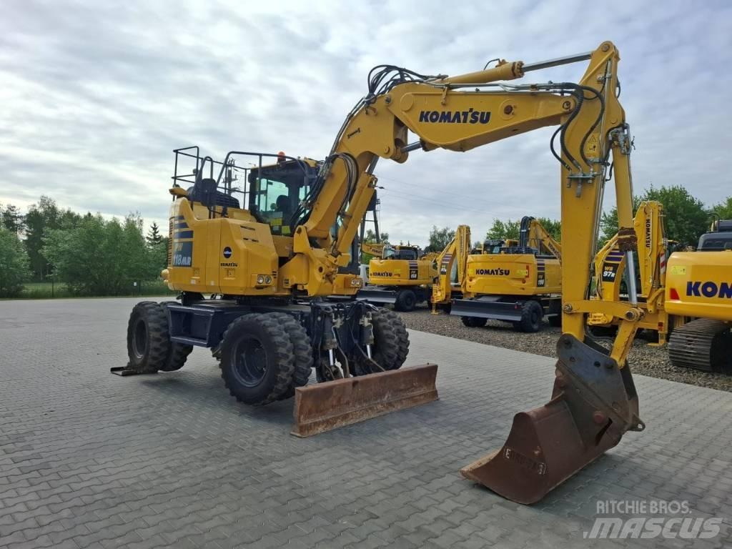 Komatsu PW 118MR-11 Wheeled excavators