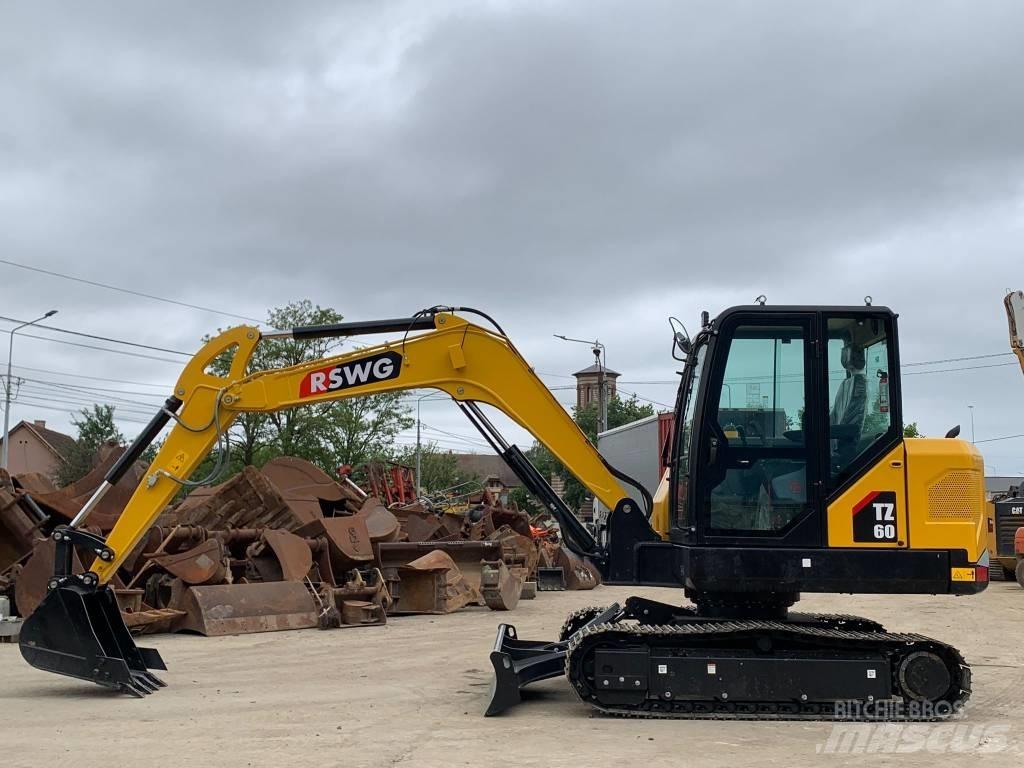 RSWG TZ60 Mini excavators < 7t (Mini diggers)