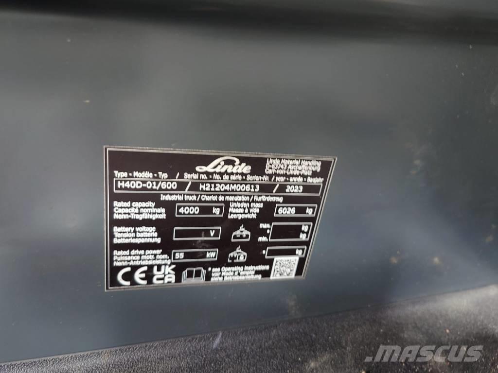 Linde H40D/600/1204 Diesel trucks