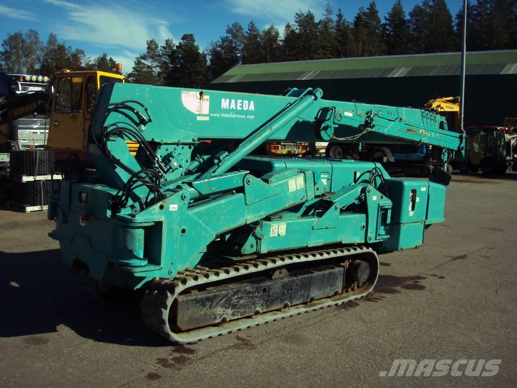 Maeda MC 405 CRME Track mounted cranes