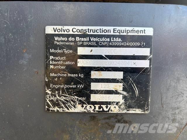 Volvo EC 220 DL Crawler excavators