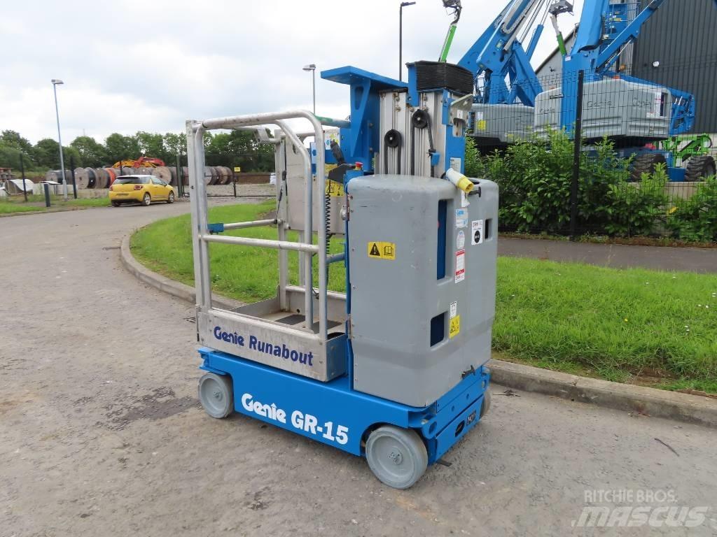 Genie GR 15 Used Personnel lifts and access elevators