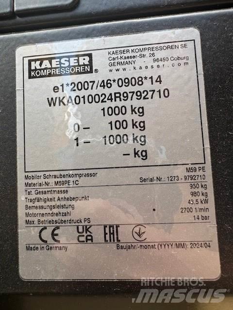 Kaeser M59PE Compressors