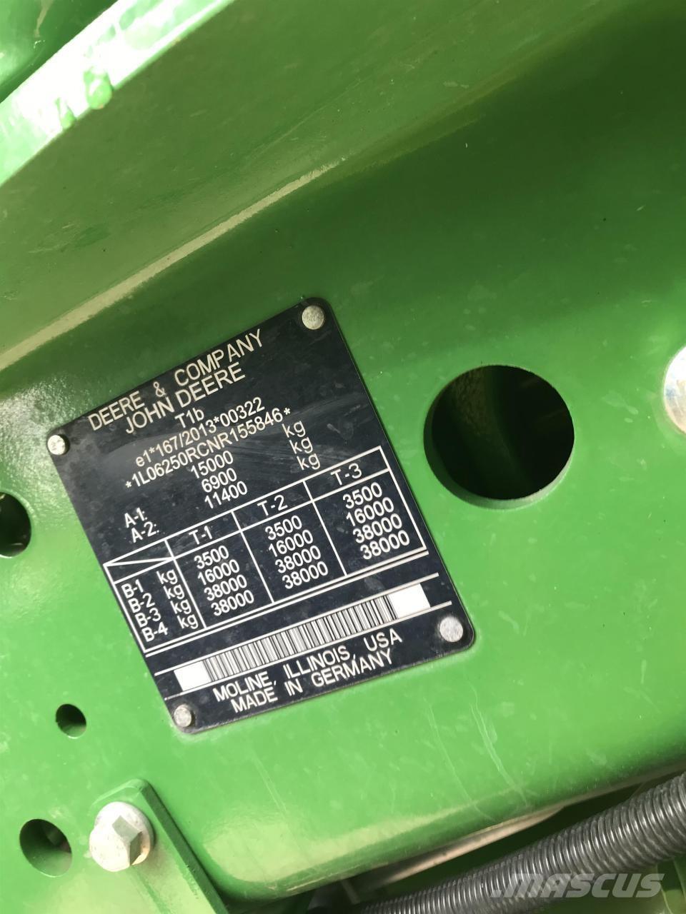 John Deere 6R 250 Tractors