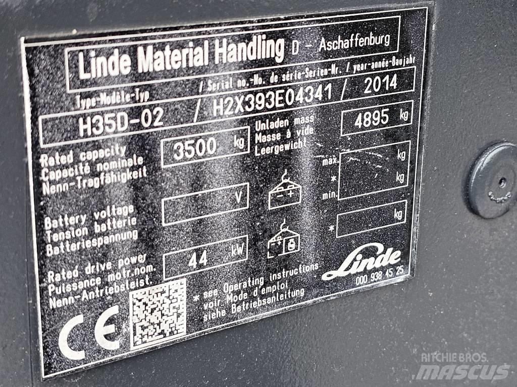 Linde H35D-02 Diesel trucks