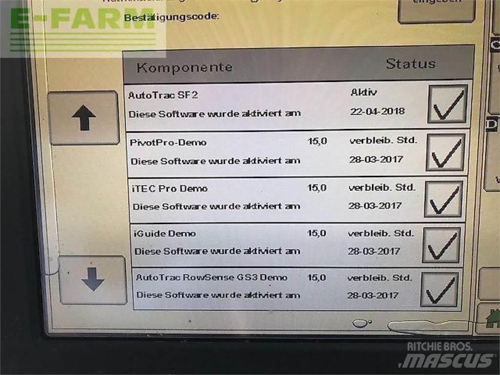 John Deere w660 Combine harvesters
