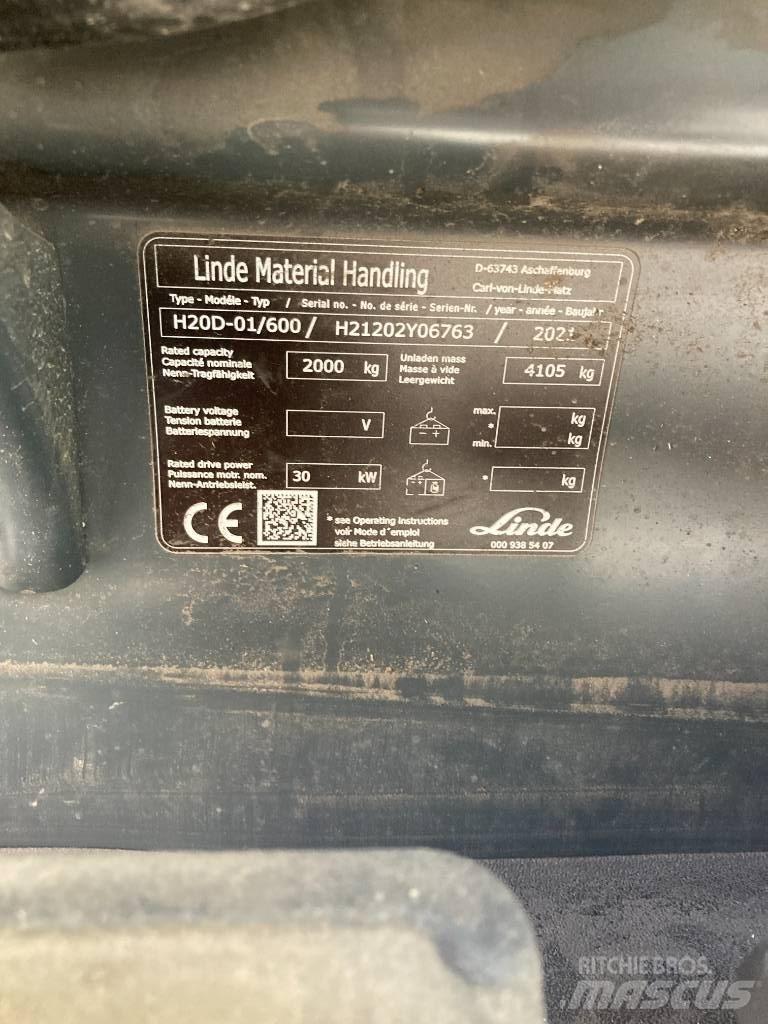 Linde H20/600D/1202 Diesel trucks