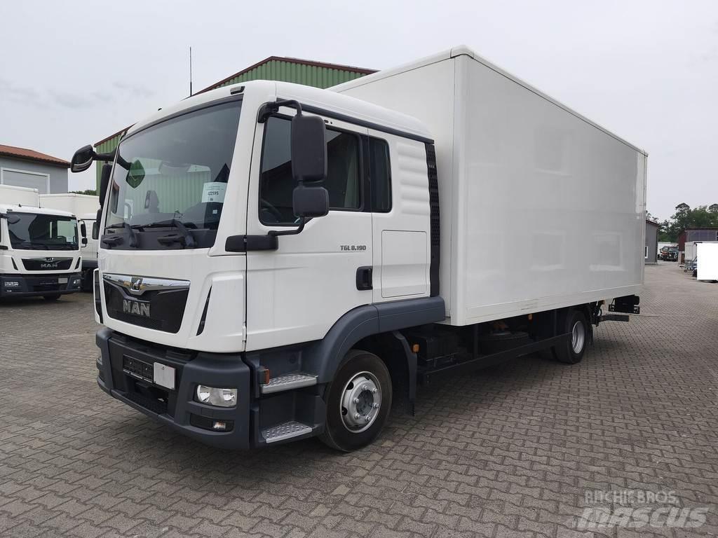 MAN TGL 8.190 Box trucks