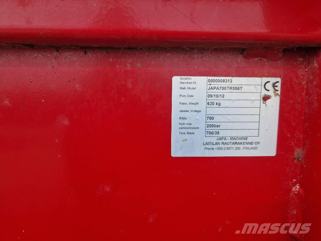 Japa 700 Wood splitters and cutters