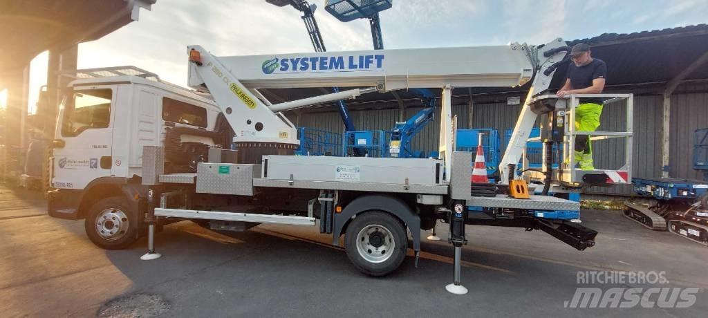 Palfinger P 280 CK Truck mounted platforms