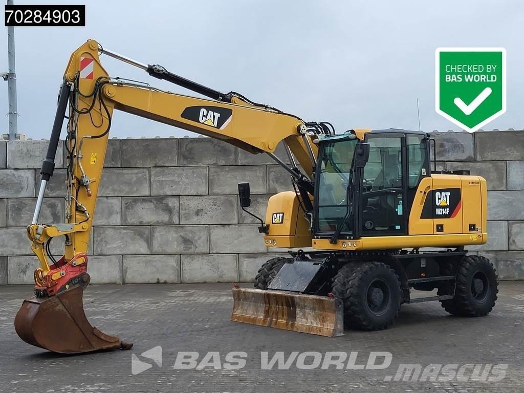CAT M314 F Wheeled excavators