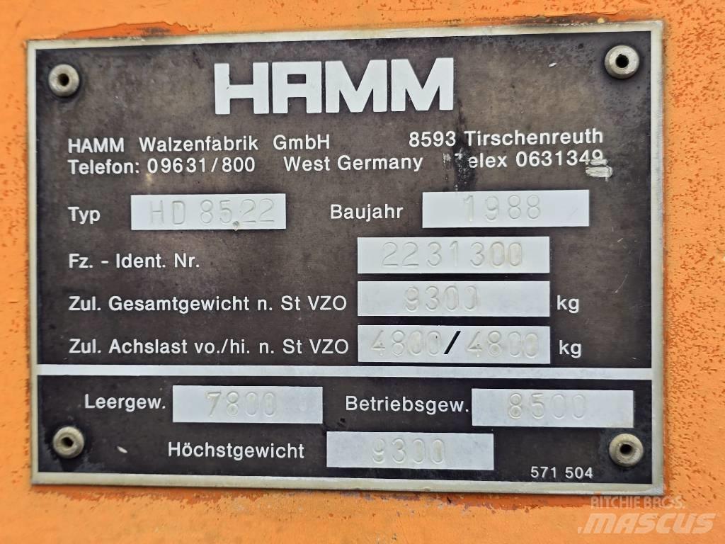 Hamm HD 8522 Twin drum rollers