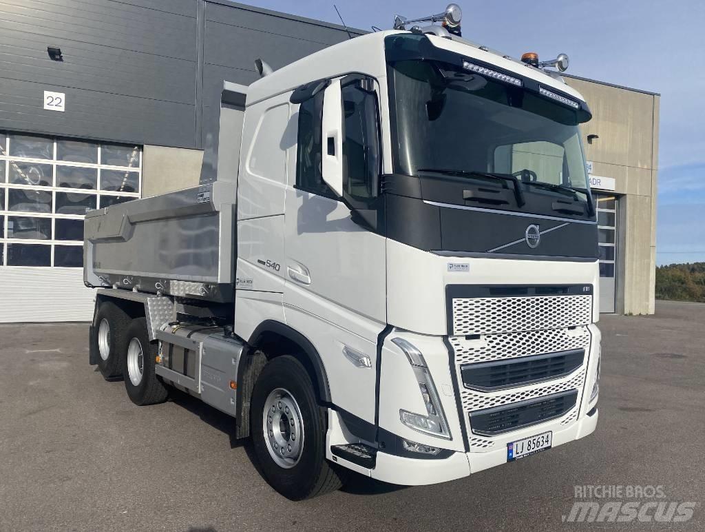 Volvo FH540 6x4 Tipper trucks