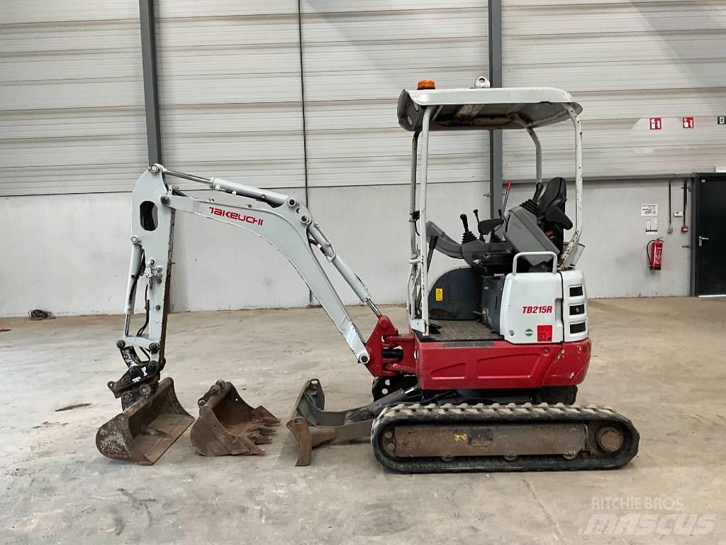 Takeuchi TB 215 R Mini excavators < 7t (Mini diggers)