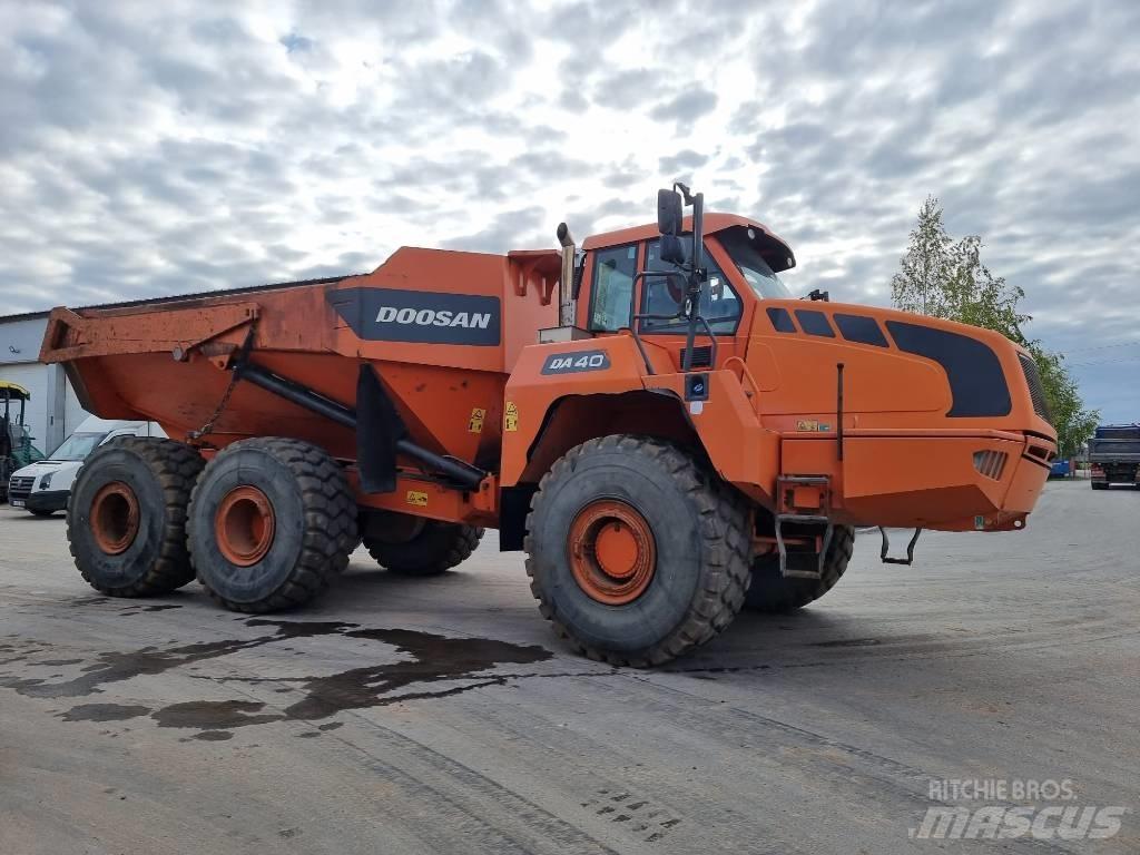 Doosan DA 40 6x6 Articulated Haulers