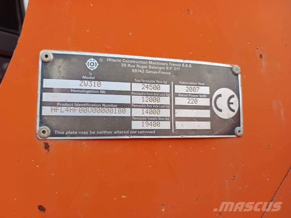 Hitachi ZW 310 Wheel loaders