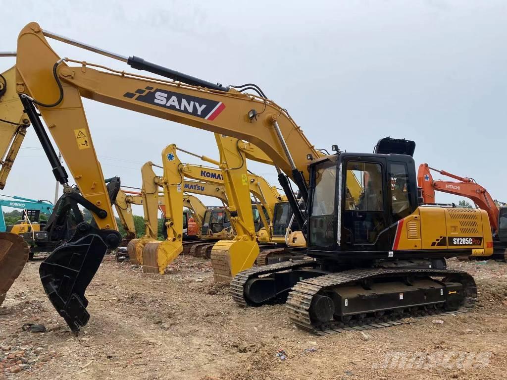 Sany 205 Mini excavators  7t - 12t