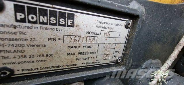 Ponsse Ergo 8wd Harvesters