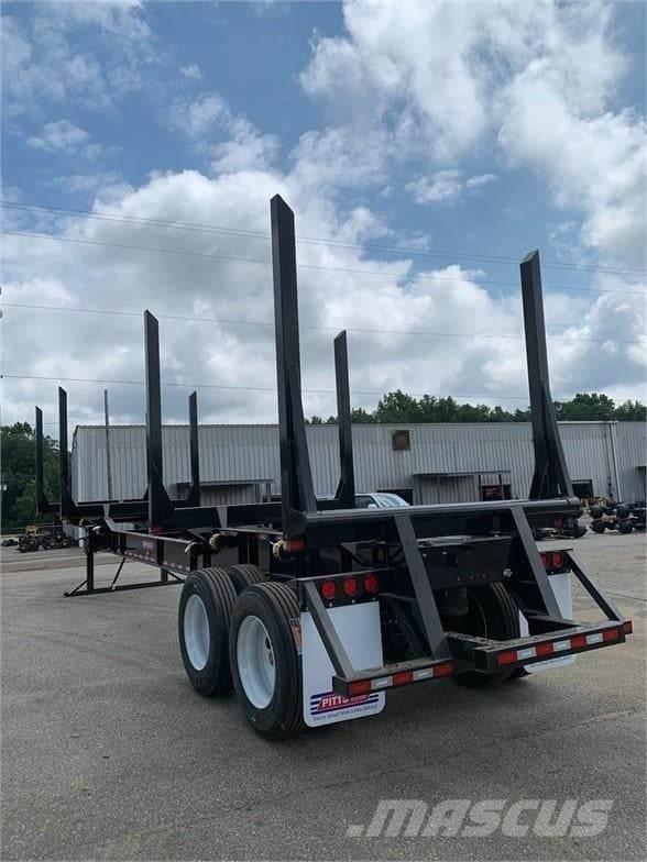 Pitts LT40-8L Timber semi-trailers