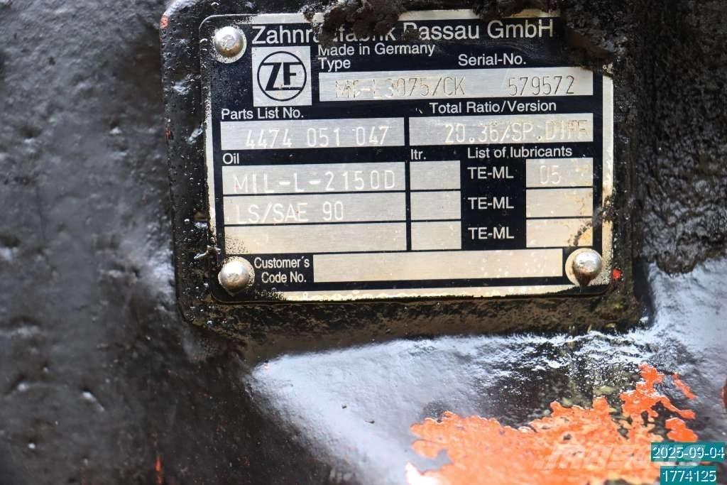 Huddig 1160 D Axles