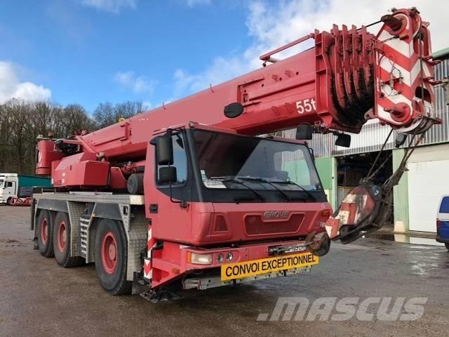 Grove GMK 3055 Rough terrain cranes