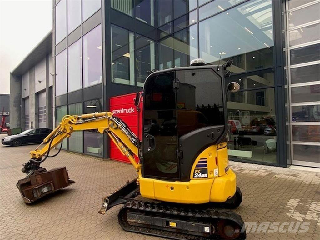 Komatsu PC24MR-5 Wheeled excavators