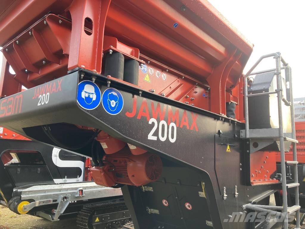 SBM Jawmax 200 Mobile crushers
