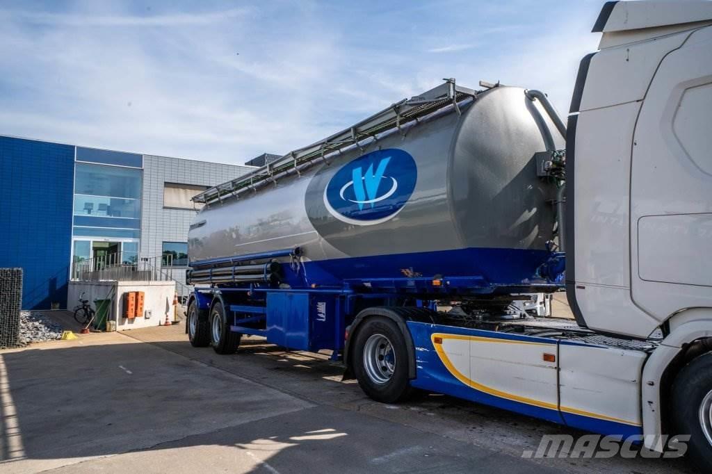 OVA - 330B.G-8 COMP. Tanker semi-trailers