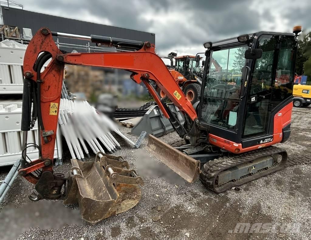 Kubota KX 027 Mini excavators < 7t (Mini diggers)