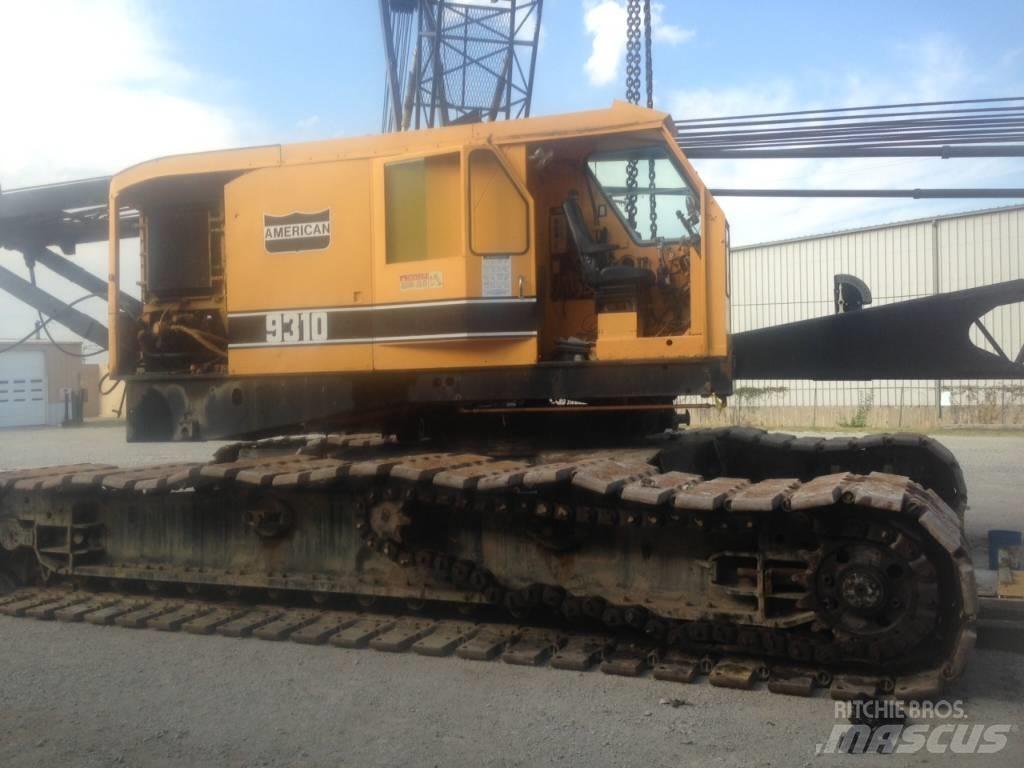 American 9310 Track mounted cranes