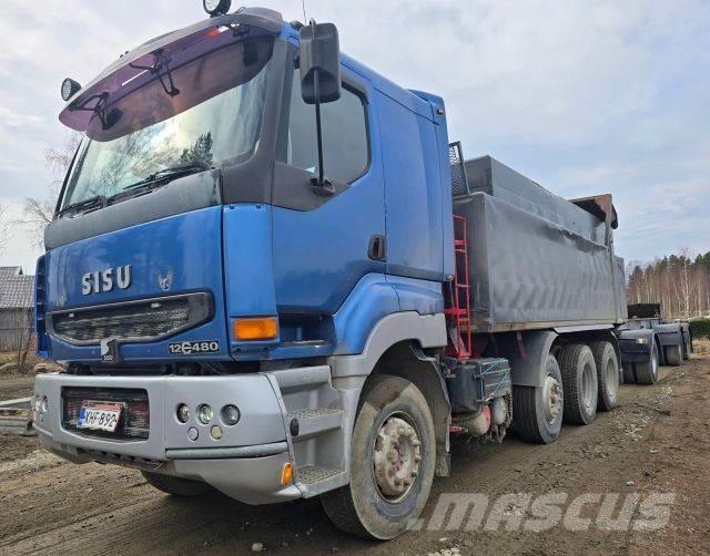 Sisu E12M 8X4 Tipper trucks