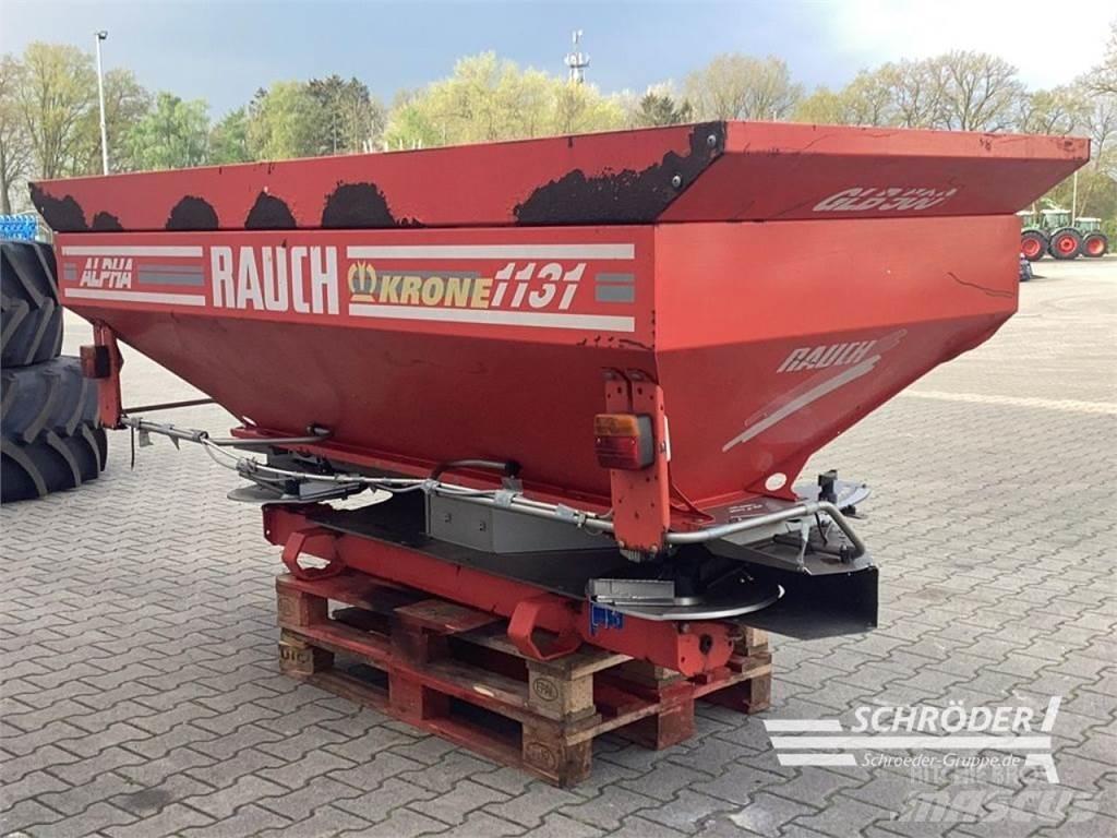 Rauch ALPHA 1131 Mineral spreaders