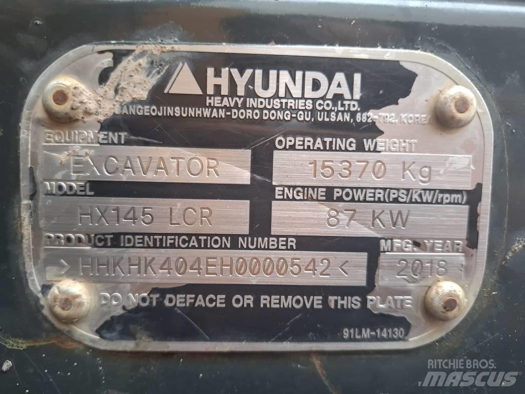 Hyundai HX 145 LCR Crawler excavators