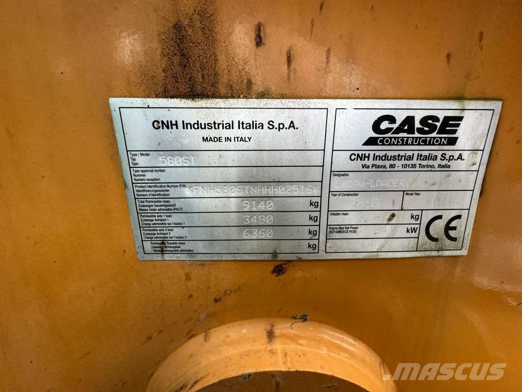 CASE 580 ST Backhoe