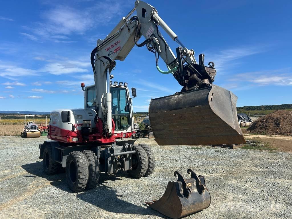 Takeuchi TB 295 W Wheeled excavators