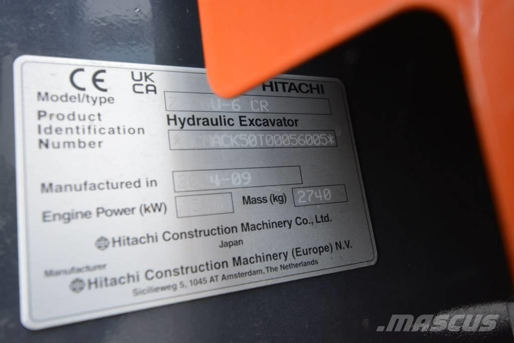 Hitachi ZX 26 U-6 Mini excavators < 7t (Mini diggers)
