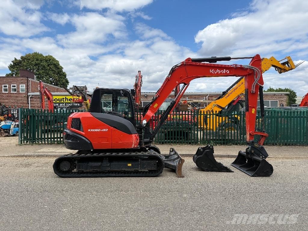 Kubota KX 080-4 Mini excavators  7t - 12t