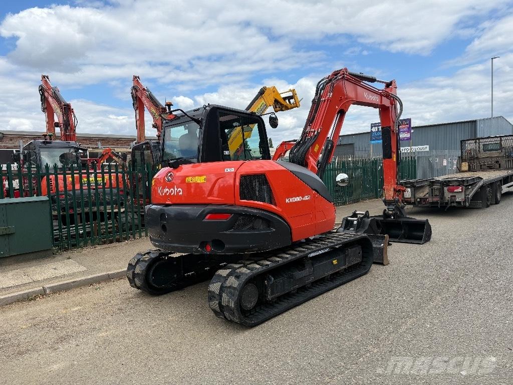 Kubota KX 080-4 Mini excavators  7t - 12t